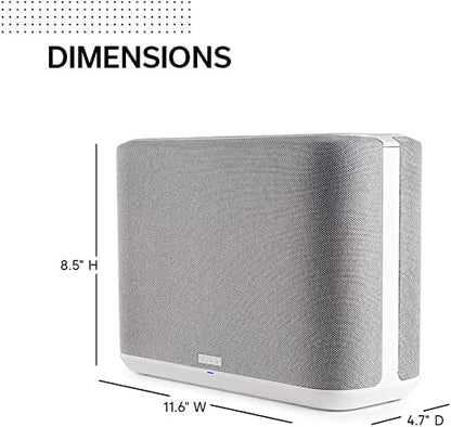 Denon Home 250 Wireless Smart Speaker – Mid-Size, Stereo Sound, Wi-Fi & - Image 2