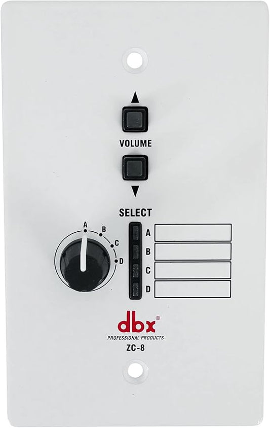dbx ZC-8 Wall-Mounted Zone Controller by dbxbyHarman