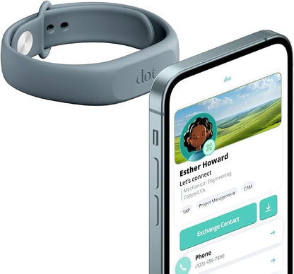 dot. Band - Digital Business Card Wristband - Tap Compatible by dotcards