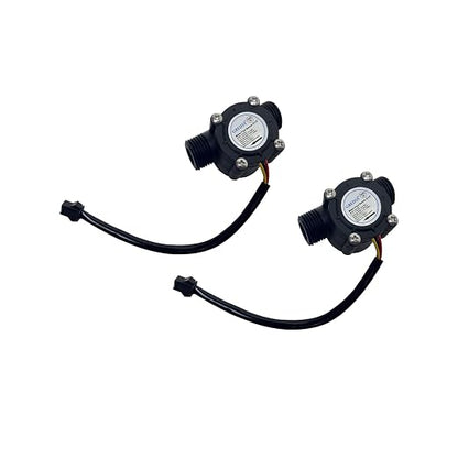 1/2" Water Flow Sensor Food-Grade Switch Hall Effect Flowmeter Fluid Meter - Image 5