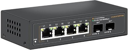 2.5G Unmanaged Ethernet Switch by Davuaz