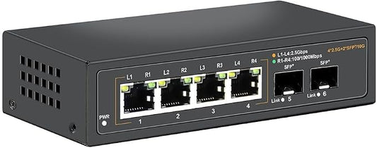 2.5G Unmanaged Ethernet Switch by Davuaz