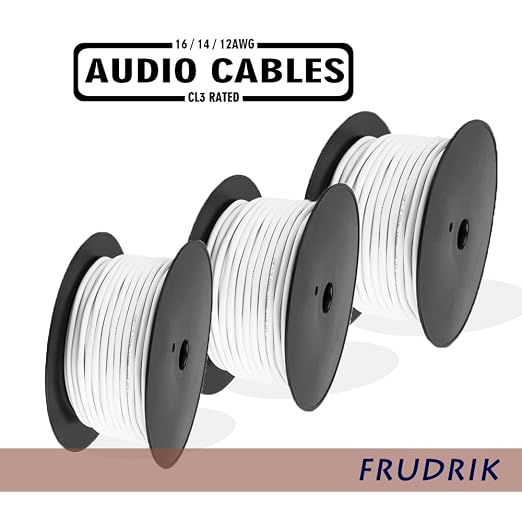 Speaker Wire - 99.9% Oxygen Free Copper – ETL Listed & CL3 Indoor Speaker Cable - Image 2