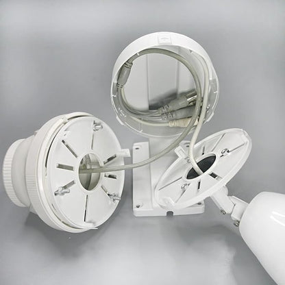 Security Camera Mount Bracket, ABS Indoor Outdoor Wall Mount L-Type Bracket - Image 5