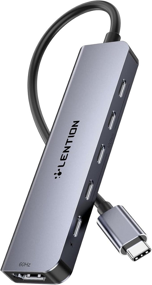 LENTION 6-in-1 USB C Hub Dock by LENTION