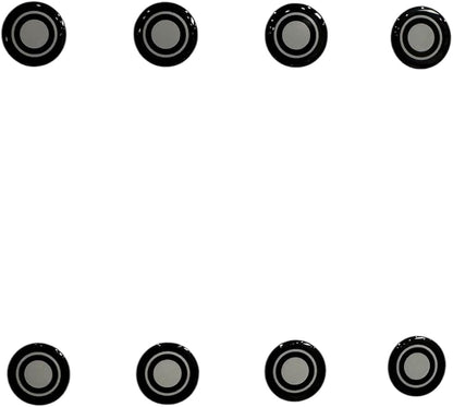 PWNAGE Ultraglide Glass Skates Feet Dot Universal Dots Rounded 0.7mm Thick - Image 3