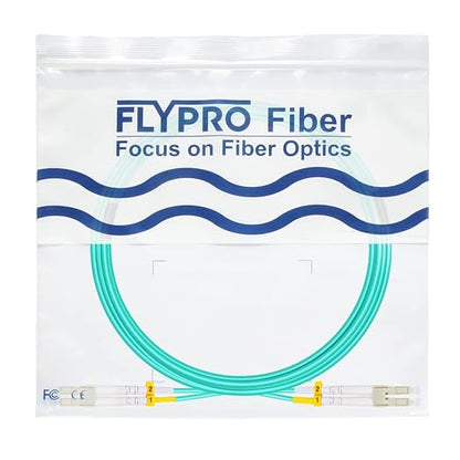 FLYPROFiber- Fiber Patch Cable, OM3 30Meter/98ft LC to LC Fiber Optic Cable - Image 7
