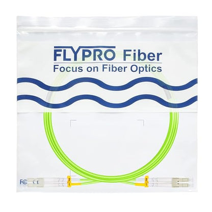FLYPROFiber- 10M/33ft OM5 LC to LC Fiber Patch Cable, Length Options: 0.2m-20m - Image 7