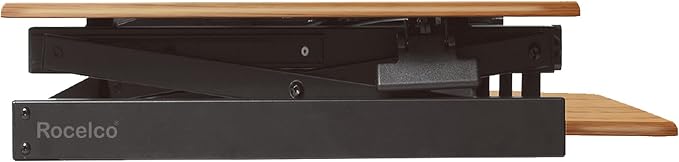 Rocelco 46" Large Height Adjustable Standing Desk Converter - Image 6