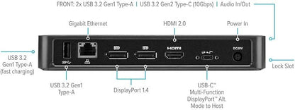 Targus DOCK430 USB-C Multi-Function DisplayPort Alt Mode Video Docking Station - Image 3