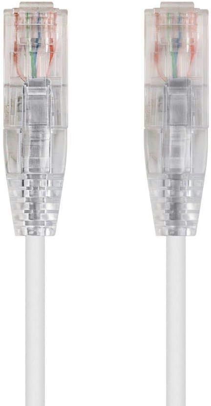 Monoprice Cat6 20ft White Component Level Patch Cable UTP 28AWG 550MHz Pure by Monoprice