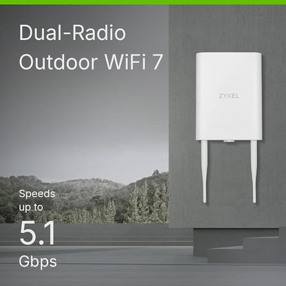 Zyxel WiFi 7 Wireless Access Point | BE5100 | Outdoor IP55 Protection | 2.5Gb - Image 3