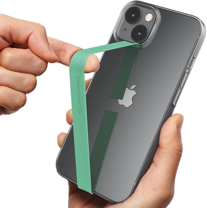 Sinjimoru Stretchable Silicone Phone Strap, Flexible and Elastic Grip Holder by Sinjimoru