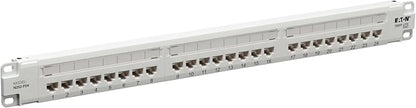 Tripp Lite Series 24-Port Patch Panel 1U Rack Mount, Cat6 RJ45 Ethernet by TrippLite