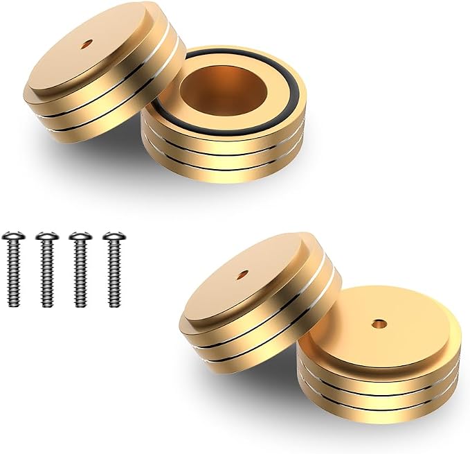 Viborg HiFi Speaker Spikes Isolation Stand Feet Pads 58x22MM, 4X Speaker Floor - Image 6