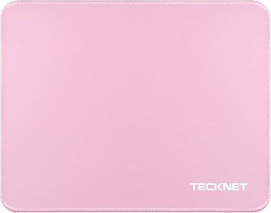 TECKNET Mouse Pad with Anti-fray Stitchin, Waterproof Surface & Non-Slip Rubber by Tecknet