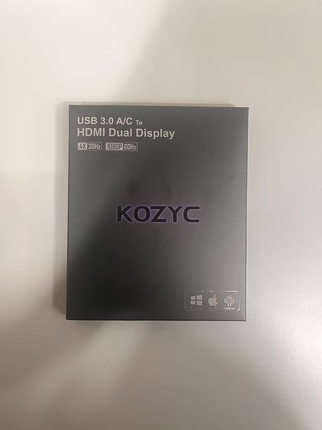 USB 3.0 to HDMI Splitter Extended Display Dual Monitors, USB 3.0-A/C to Dual - Image 8