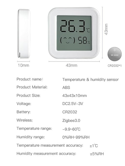 Zigbee Temperature and Humidity Sensor, - Image 6