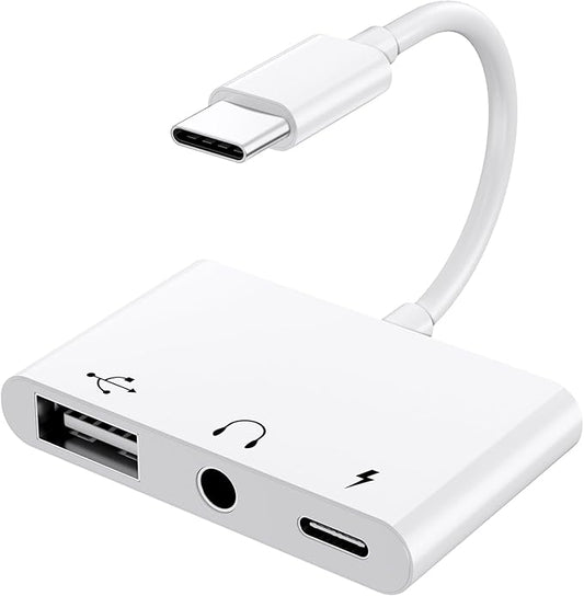 USB C to 3.5mm Jack Headphone Adapter by FEINODIiPhoneAdapter