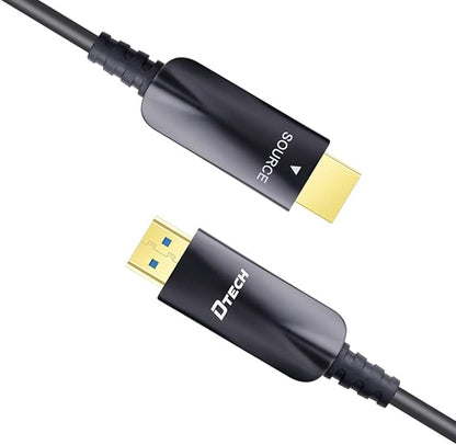 DTECH 50m Fiber Optic HDMI Cable 4K 60Hz 1080p Ultra HD Video 3D HDCP CEC High - Image 6
