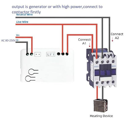 Updated WiFi Wireless Smart Switch Inching Self-Locking Relay Module, be - Image 6