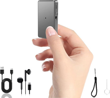 Voice Recorder - 64GB Mini Voice Recorder - Noise Cancellation Voice Activated by Unknown