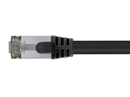 Monoprice Cat8 50ft Black Patch Cable Double Shielded 26AWG 2GHz 40G Pure Bare - Image 3