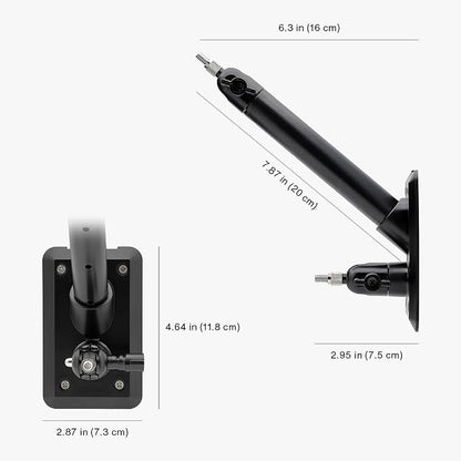 Holicfun 2-in-1 Wall Mount for Ring, and Cameras & Solar Panels - Image 5