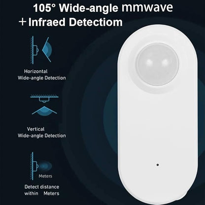 Haozee Smart Motion Sensor, Zigbee PIR Motion Sensor - Image 5