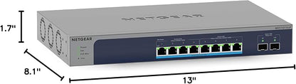 NETGEAR 10-Port Ultra60 10G Multi-Gigabit Ethernet Smart Switch - Image 7