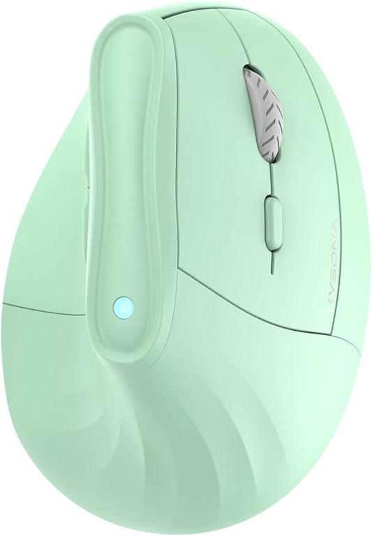 57° Ergonomic Wireless Tower Mouse, Vertical Quiet Ergo Mouse, 5 Buttons by KYSONA