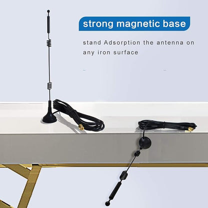 Dual Band Long Range WiFi Antenna, Eifagur 9dbi 2.4GHZ 5GHZ 5.8GHZ RP-SMA - Image 5