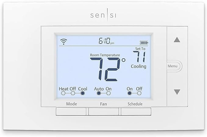 Emerson Sensi St55u Smart Wi-Fi Thermostat by Emerson
