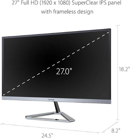 ViewSonic VX2776-SMHD 27 Inch 1080p IPS Monitor - Image 3