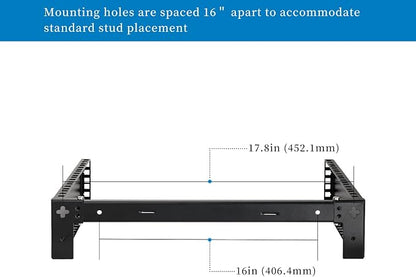RackPath 2U Wall Mount Network Rack - Image 4
