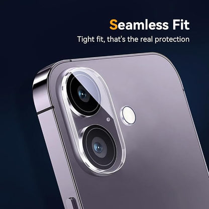 Camera Lens Protector for iPhone 16 6.1" / iPhone 16 plus 6.7", 9H Tempered - Image 6