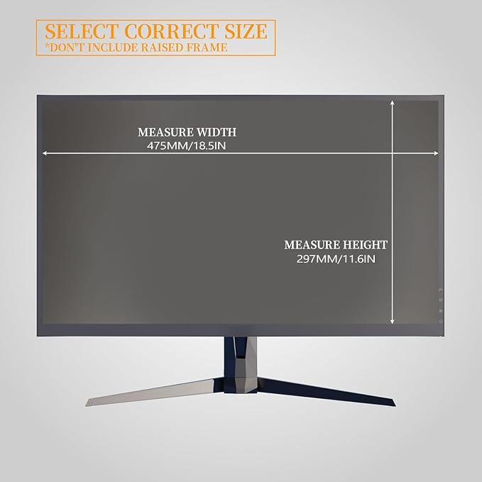 22 Inch Computer Privacy Screen Filter - Image 7