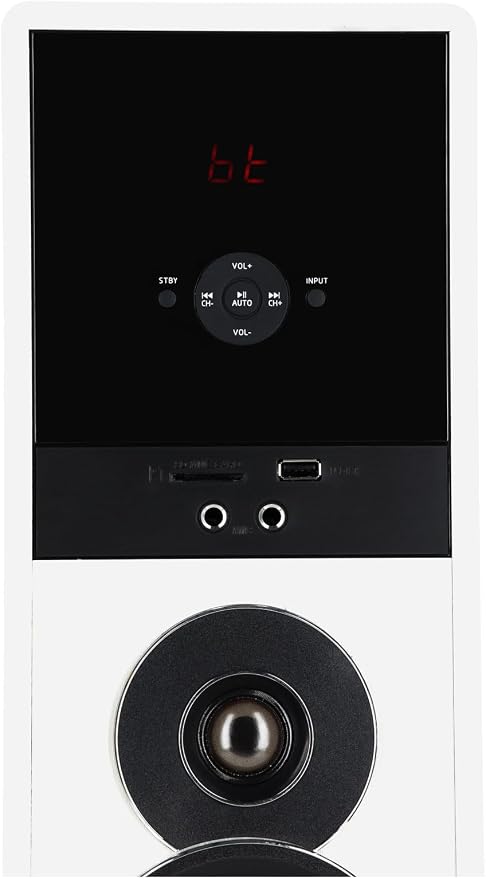 Rockville TM80W Powered Home Theater Tower Speaker System, USB/SD Playback - Image 3