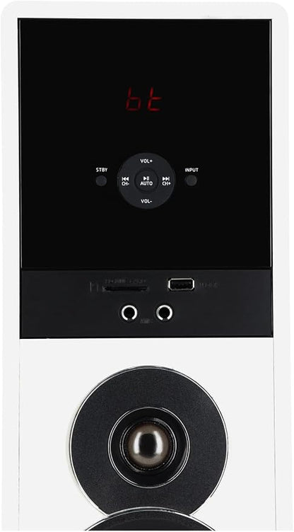 Rockville TM80W Powered Home Theater Tower Speaker System, USB/SD Playback - Image 3
