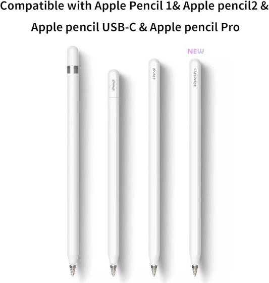 Replacement Tips for Apple Pencil, Upgraded Mix iPencil Tip for iPad Pro/USB-C - Image 2