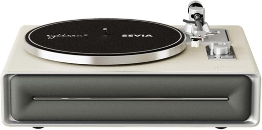 SEVIA Record Player Vintage Turntable - Image 2