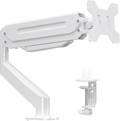 Suptek Single Monitor Mount Adjustable Gas Spring Monitor Arm Desk Mount Stand by suptek