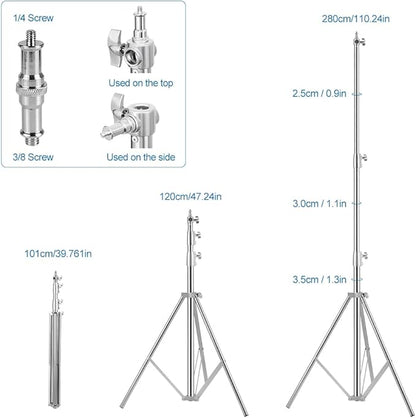 Heavy Duty Light Stand Tripod Stand - Image 5