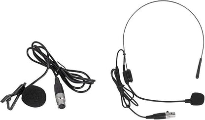 WENWEN Wireless Microphone System UHF 8 Channel 8 Lavalier Bodypacks 8 Lapel - Image 6