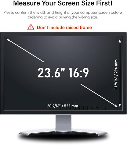 23.6 Inch - 16:9 Aspect Ratio - Computer Privacy Screen Filter - Image 3