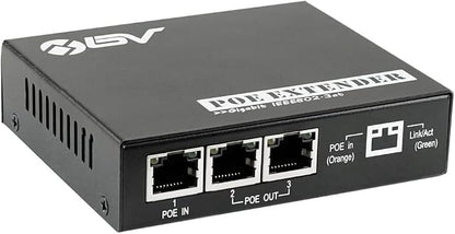 BV-Tech 3-Port PoE Extender by BV-Tech