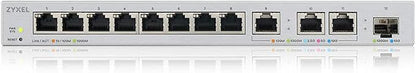 Zyxel 12 Port Network Switch | 10Gb Multi Gigabit Switch | Web Managed | 8X 1G - Image 3