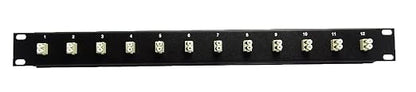 Ultra Spec Cables 12 Port LC Fiber Patch Panel Multimode 19" - Image 4