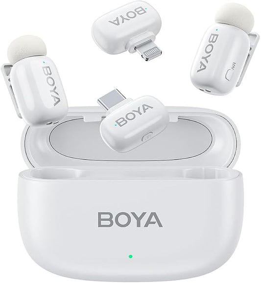 BOYA mini Wireless Microphone for iPhone/Android/PC/Tablets by BOYA