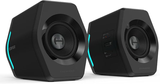 Edifier Hecate RGB Gaming Speakers, 32W Peak Power, Game/Movie/Music Modes by Edifier